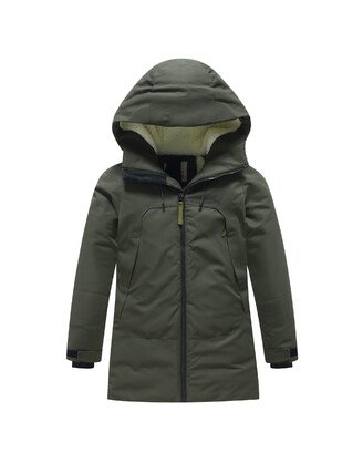 Valianly chaki žieminė striukė/paltas berniukui 9533_140-170 Valianly chaki žieminė striukė/paltas berniukui 9533_140-170