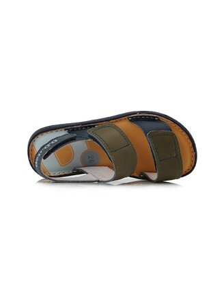 Tamsiai mėlynos barefoot basutės 26-31 d. G076-356AM 1
