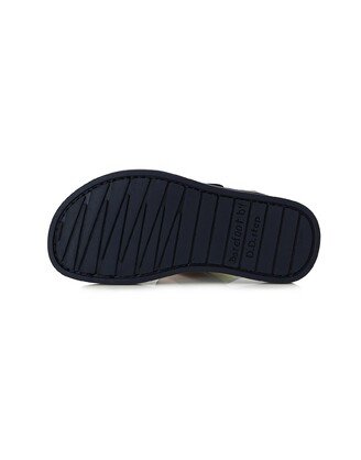 Tamsiai mėlynos barefoot basutės 26-31 d. G076-356AM 5