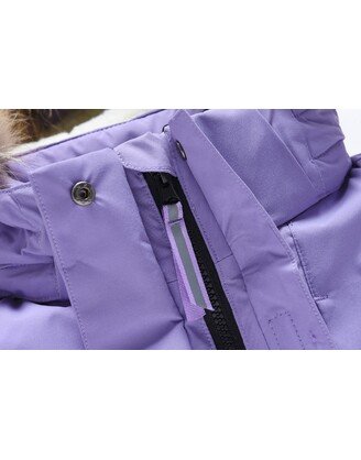 Valianly violetinė žieminė striukė/paltas mergaitei 9532_116-134 7 Valianly violetinė žieminė striukė/paltas mergaitei 9532_116-134 7
