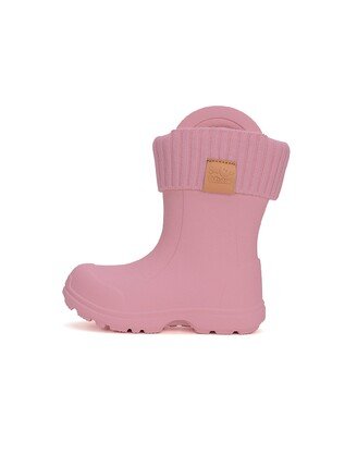 Rožiniai guminiai batai su i&scaron;imama kojine 22-33 d. I106-42308