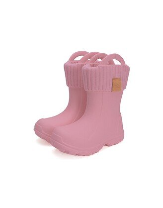 Rožiniai guminiai batai su i&scaron;imama kojine 22-33 d. I106-42308 5