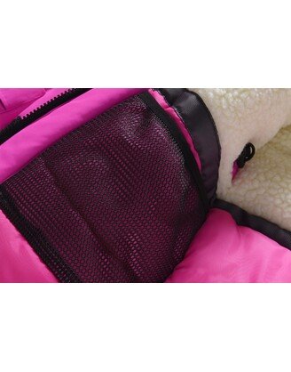 Valianly rožinė žieminė striukė/paltas mergaitei 9442_116-146 5