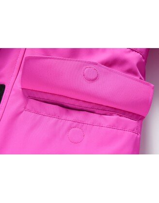 Valianly rožinė žieminė striukė/paltas mergaitei 9442_116-146 7