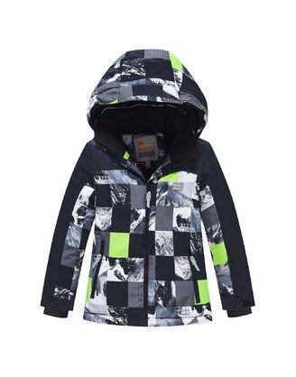 Pilkas 2 dalių Valianly žieminis kombinezonas 128-158 5