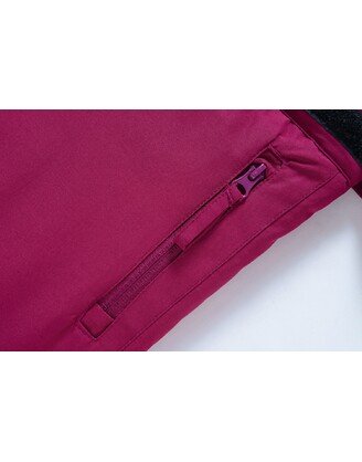 Rožinis 2 dalių žieminis VALIANLY kombinezonas mergaitei 140-170 5