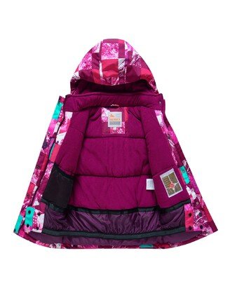 Rožinis 2 dalių žieminis VALIANLY kombinezonas mergaitei 140-170 12