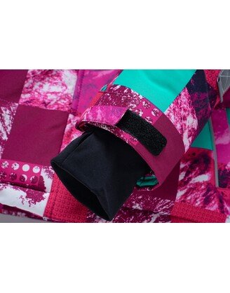 Rožinis 2 dalių žieminis VALIANLY kombinezonas mergaitei 140-170 7