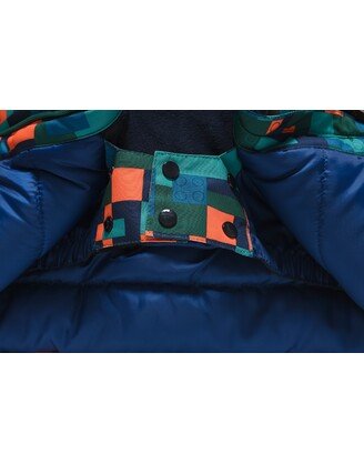 Žalias 2 dalių Valianly žieminis kombinezonas 146-176 3