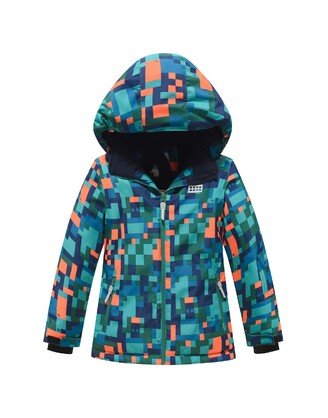 Žalias 2 dalių Valianly žieminis kombinezonas 146-176 9