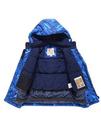 Mėlynas 2 dalių žieminis VALIANLY kombinezonas 98-128 3