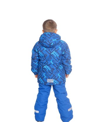 Mėlynas 2 dalių žieminis VALIANLY kombinezonas 98-128 11