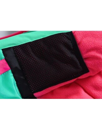 2 dalių rožinis Valianly žieminis kombinezonas 128-158 8