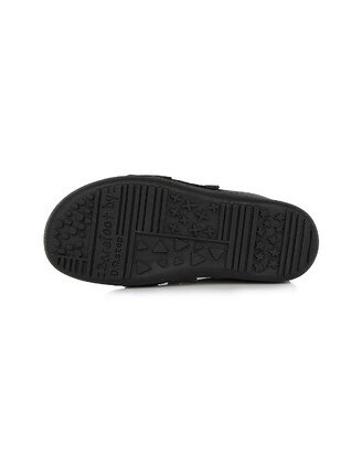 Barefoot juodi batai 31-36 d. S063-317BL