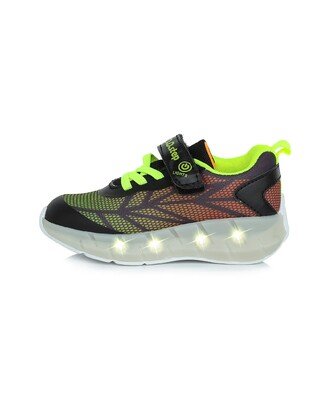 Juodi sportiniai LED batai 24-29 d. F061-391AM