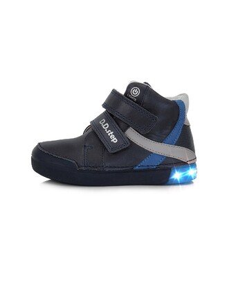 Tamsiai mėlyni LED batai 31-36 d. A068-398L