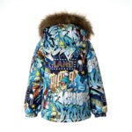 Klasikinė vaikiška striukė MARINEL (300 g) - Image 5