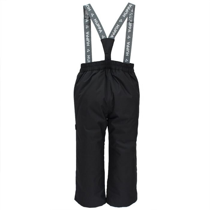 HUPPA žieminės juodos spalvos kelnės vaikams FREJA - Image 2
