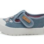 Šviesiai mėlyni canvas batai 20-25 d. CSG137