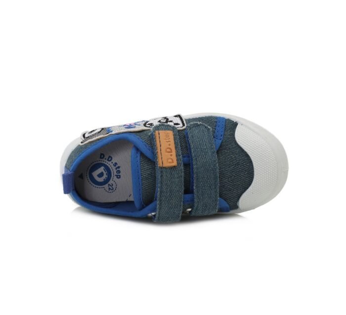 Mėlyni canvas batai 20-25 d. CSB137A - Image 4