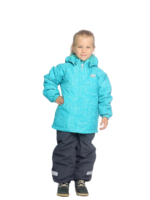 Turkio spalvos 2 dalių žieminis VALIANLY kombinezonas mergaitei 86-116