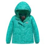 Turkio spalvos 2 dalių žieminis VALIANLY kombinezonas mergaitei 86-116 - Image 3