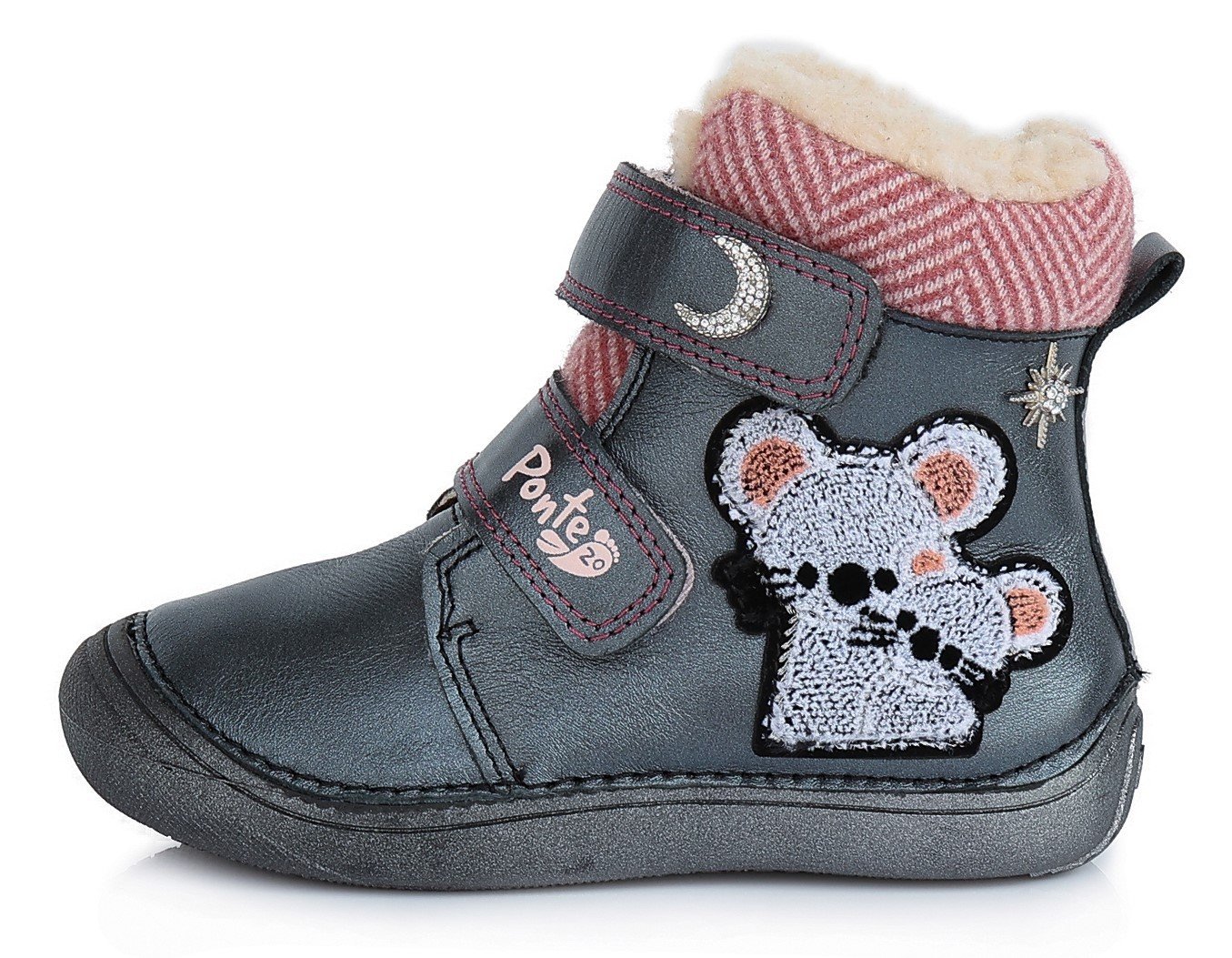 img-p-2-4-3-6-7-24367 Juodi batai su pašiltinimu 24-29 d. DA031589A - Image 1