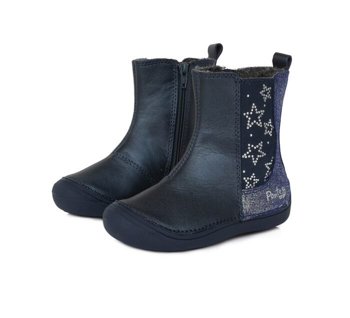 Tamsiai mėlyni batai su pašiltinimu 24-29 d. DA031715 - Image 6