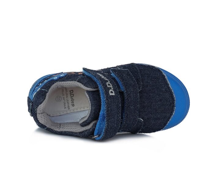 Tamsiai mėlyni canvas batai 25-30 d. C049494M - Image 4