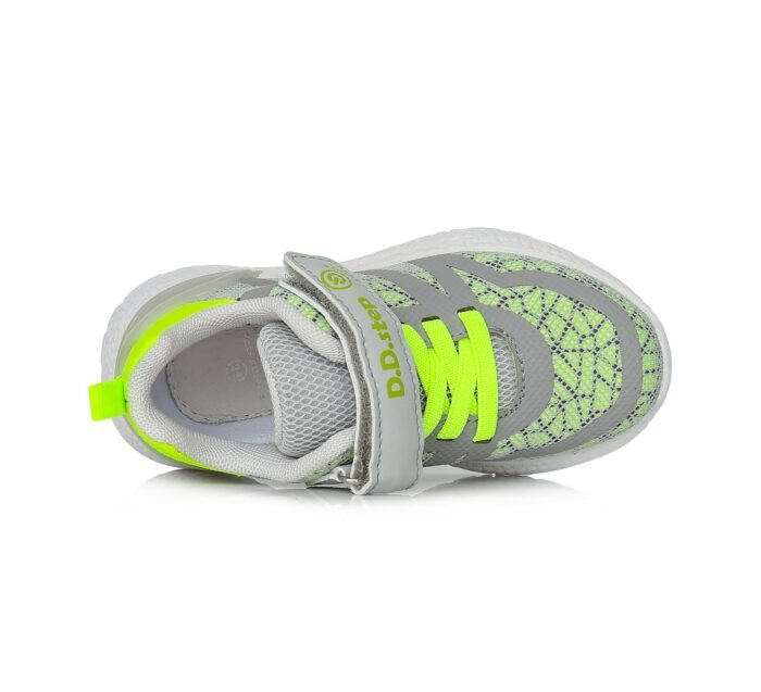 Pilki sportiniai LED batai 24-29 d. F61528M - Image 4