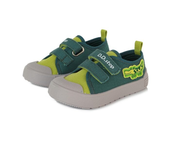 Žali canvas batai 22-25 d. CSB449A - Image 4