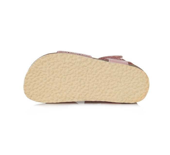 Šviesiai rožinės atviru užkulniu basutės kamštiniu padu 31-36 d. AC051741M - Image 5