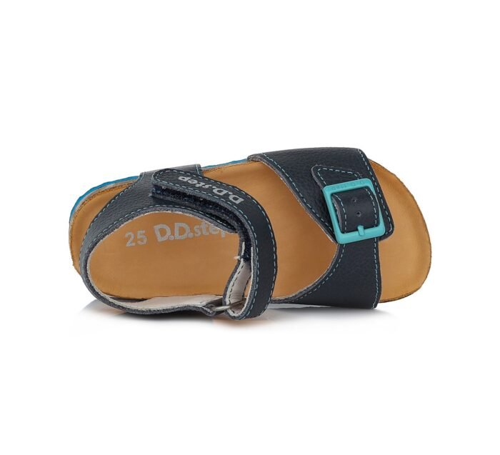 Tamsiai mėlynos atviru užkulniu basutės kamštiniu padu 31-36 d. AC051821L - Image 4