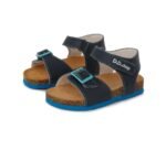 Tamsiai mėlynos atviru užkulniu basutės kamštiniu padu 31-36 d. AC051821L - Image 6