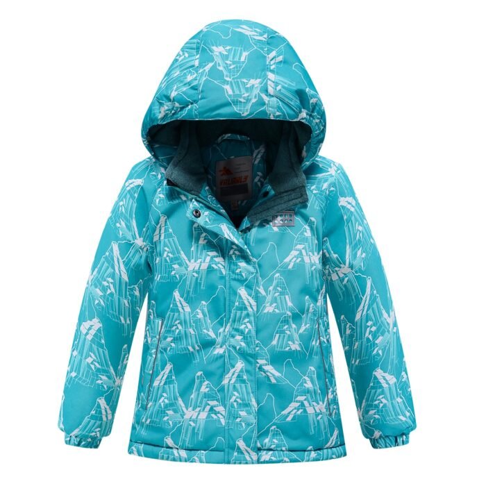 Žalias 2 dalių žieminis VALIANLY kombinezonas mergaitei 86-116 - Image 2