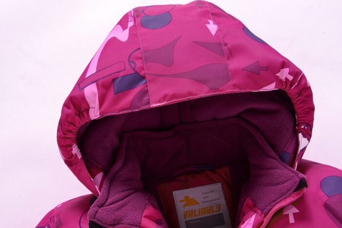 Rožinis 2 dalių žieminis VALIANLY kombinezonas mergaitei 98-128 - Image 3