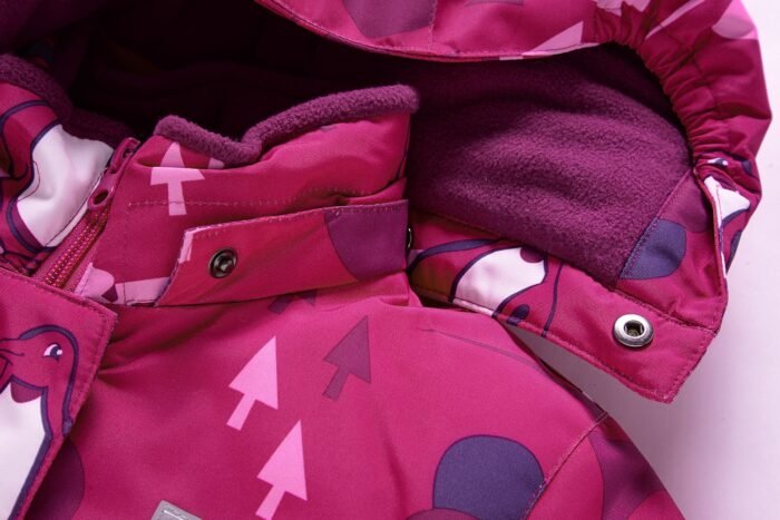 Rožinis 2 dalių žieminis VALIANLY kombinezonas mergaitei 98-128 - Image 10