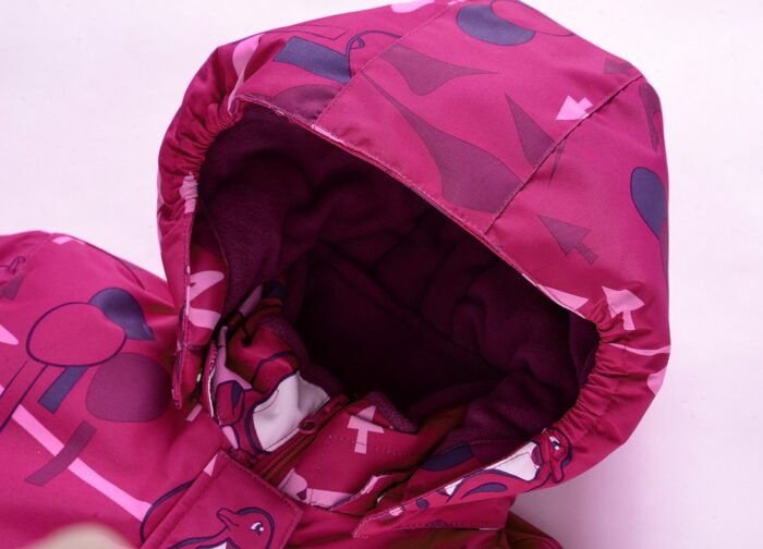 Rožinis 2 dalių žieminis VALIANLY kombinezonas mergaitei 98-128 - Image 11