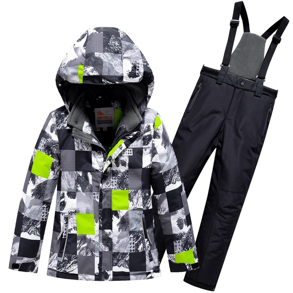 img-p-2-8-8-0-8-28808 Pilkas 2 dalių žieminis VALIANLY kombinezonas berniukui 140-170 - Image 1