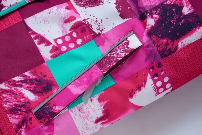 Rožinis 2 dalių žieminis VALIANLY kombinezonas mergaitei 140-170 - Image 6