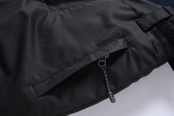 Juodos Valianly kombinezoninės kelnės 110-140 cm. 9253_black - Image 4