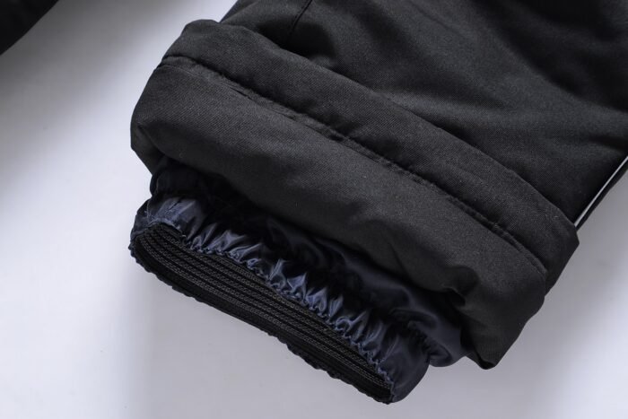 Juodos Valianly kombinezoninės kelnės 110-140 cm. 9253_black - Image 7