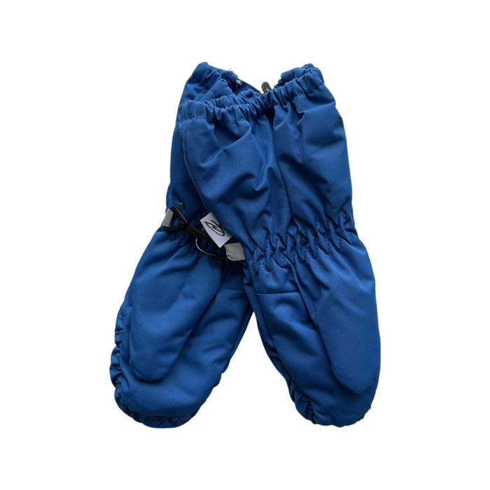 Mėlynos kumštinės neperšlampančios sniego pirštinės su užtrauktuku HANDAI - Image 2