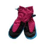 Rožinės kumštinės neperšlampančios sniego pirštinės HANDAI - Image 2