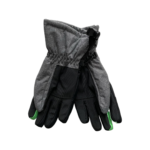 Pilkos pirštuotos neperšlampančios sniego pirštinės HANDAI - Image 2