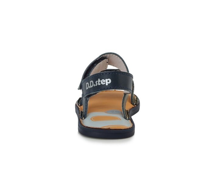 Tamsiai mėlynos barefoot basutės 26-31 d. G076-356AM - Image 2