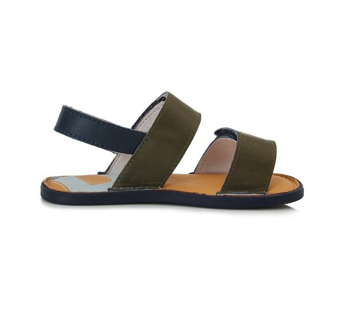 Tamsiai mėlynos barefoot basutės 26-31 d. G076-356AM - Image 3