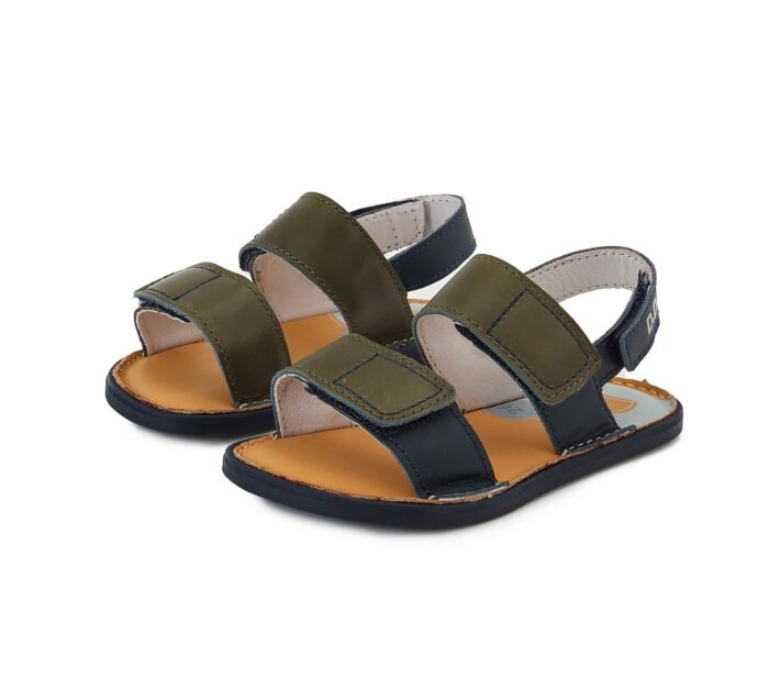 Tamsiai mėlynos barefoot basutės 32-37 d. G076-356AL - Image 6