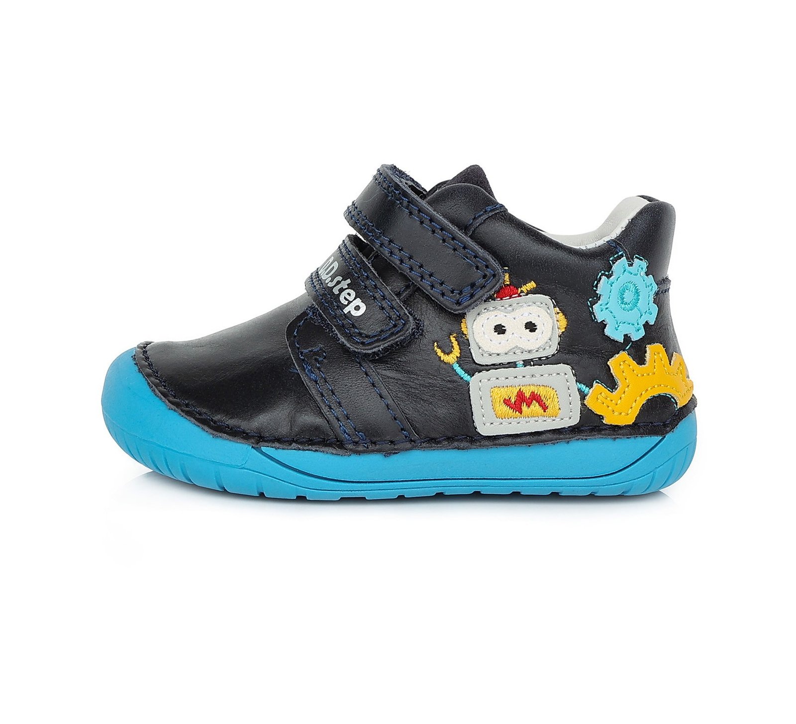 img-p-3-3-3-9-6-33396 Barefoot tamsiai mėlyni batai 20-25 d. S070-337 - Image 1