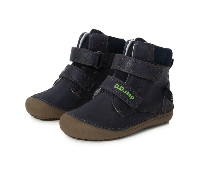 Barefoot tamsiai mėlyni batai 31-36 d. A063-363L - Image 5